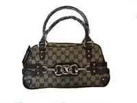 woman gucci discount sac 2013 bon sac hn2209 abricot brun 33cmx17cmx8cm